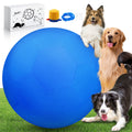 25" Waterproof Durable Dual-Layer Herding Ball for Dogs and Horses (Blue) M5225
