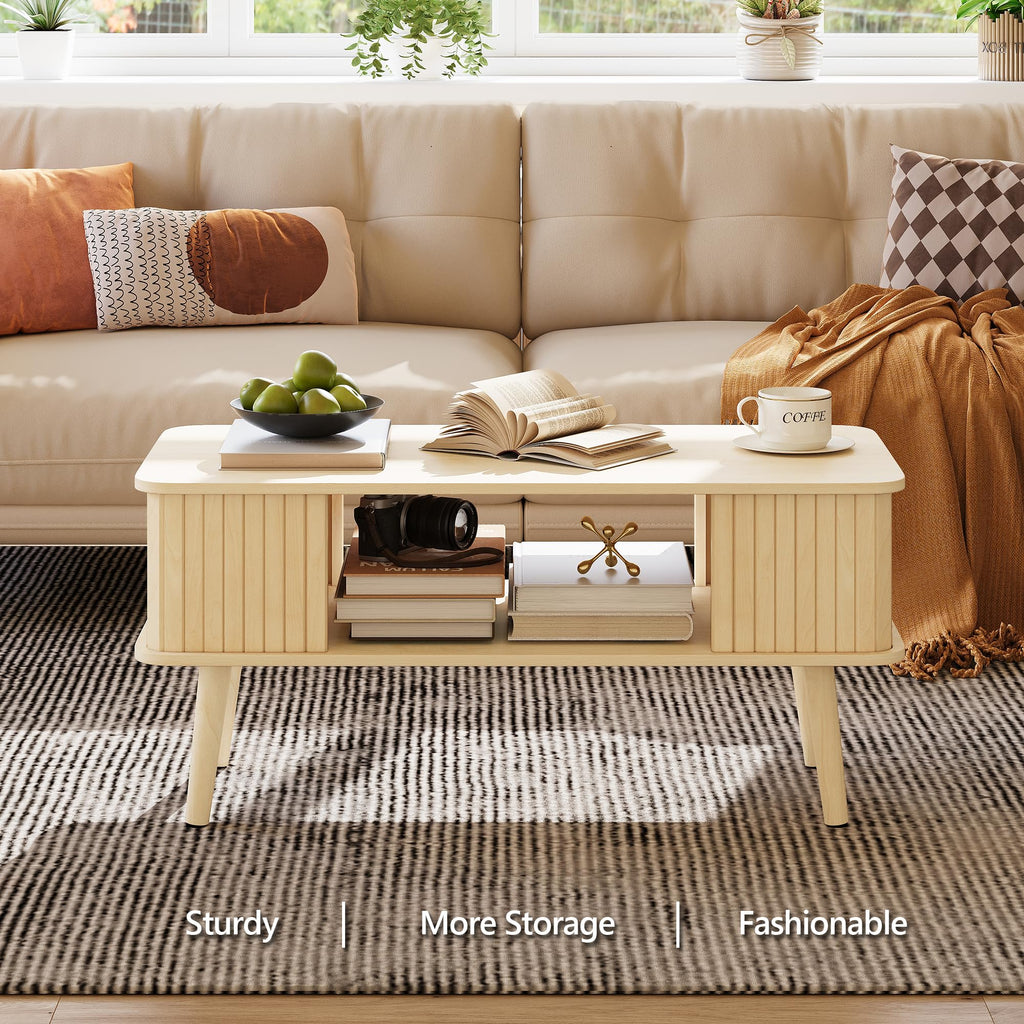 Coffee Table with Storage C35788