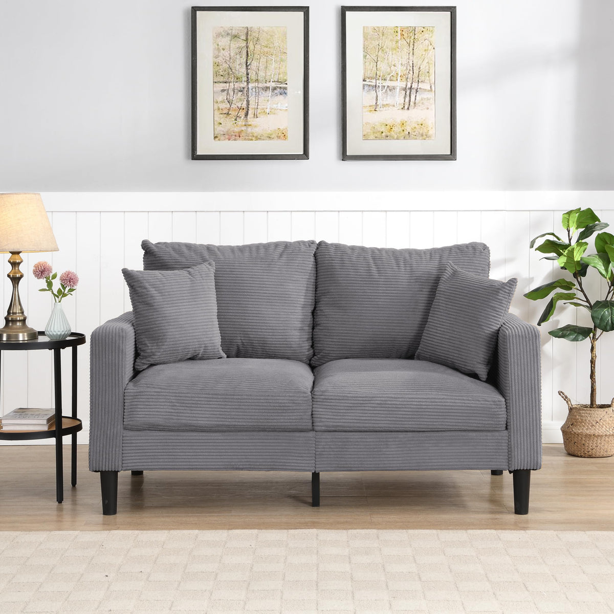 Light Gray Oversized Sleeper Sofa Chair A439586
