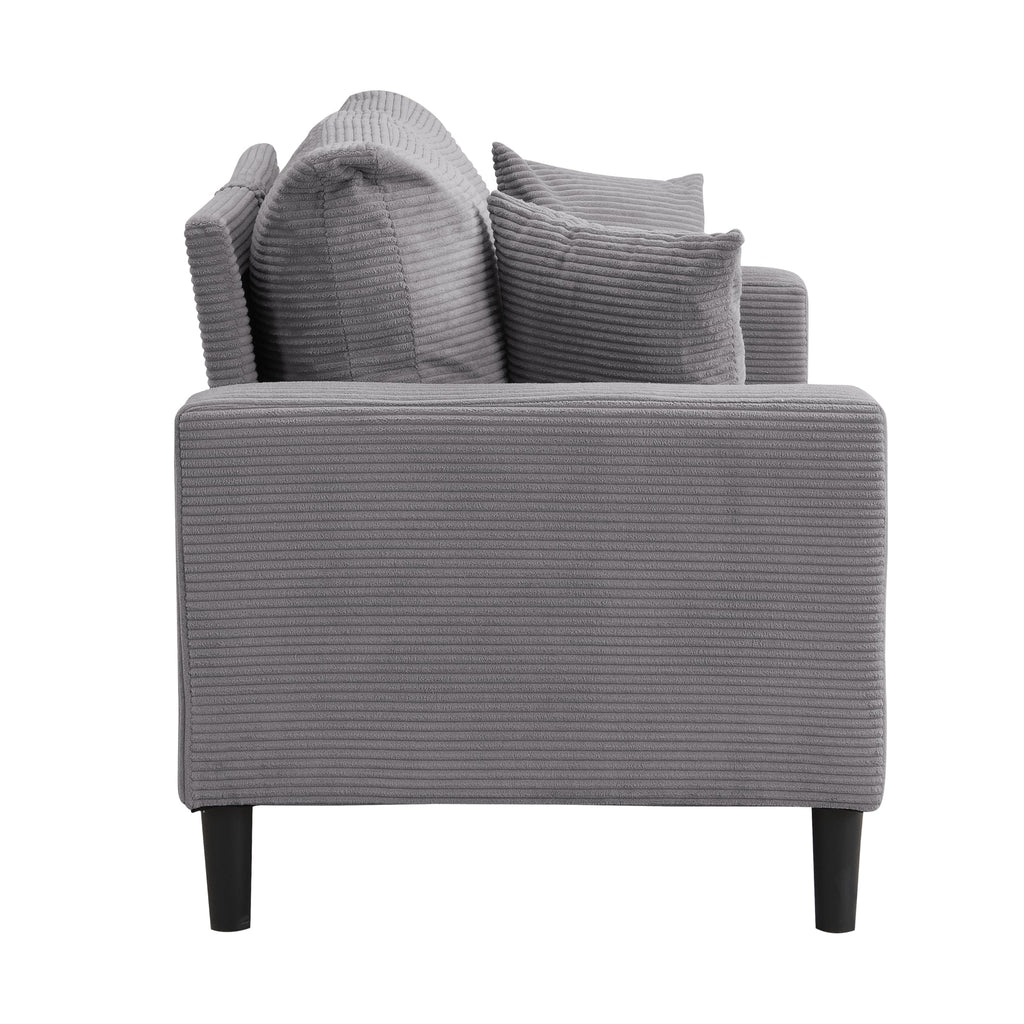 Light Gray Oversized Sleeper Sofa Chair A439586