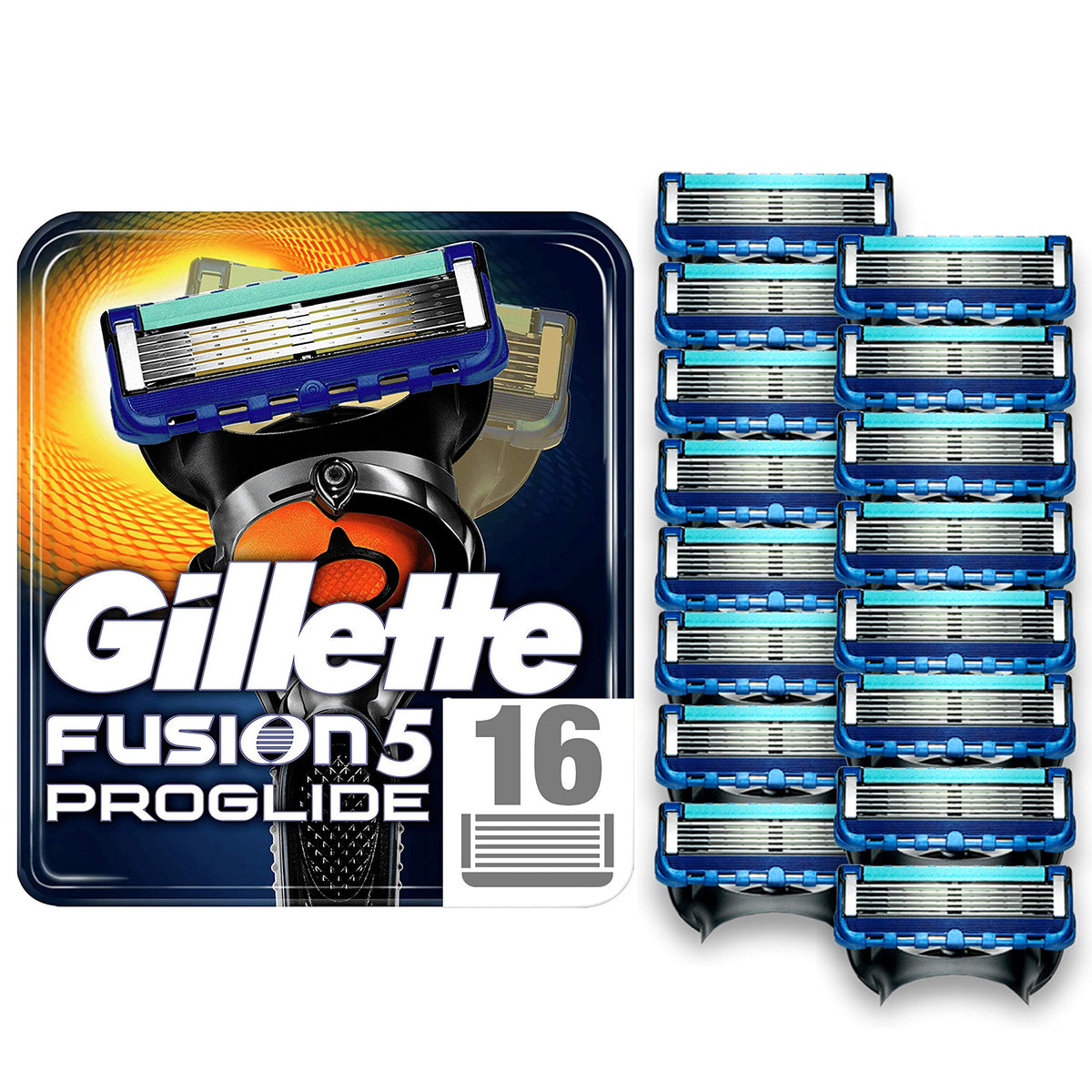 Razor Blades with Precision Trimmer, Pack of 16 P896
